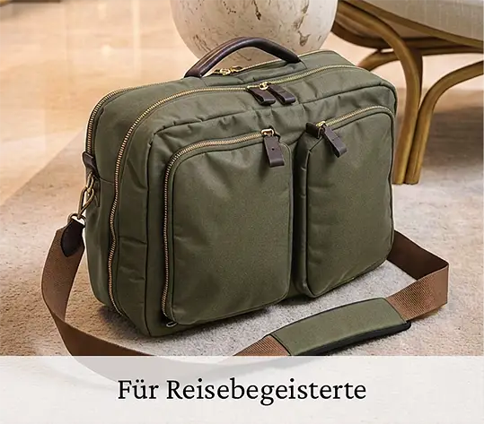 Fur Reisebegeisterte Thumberland Laptoptasche Olive